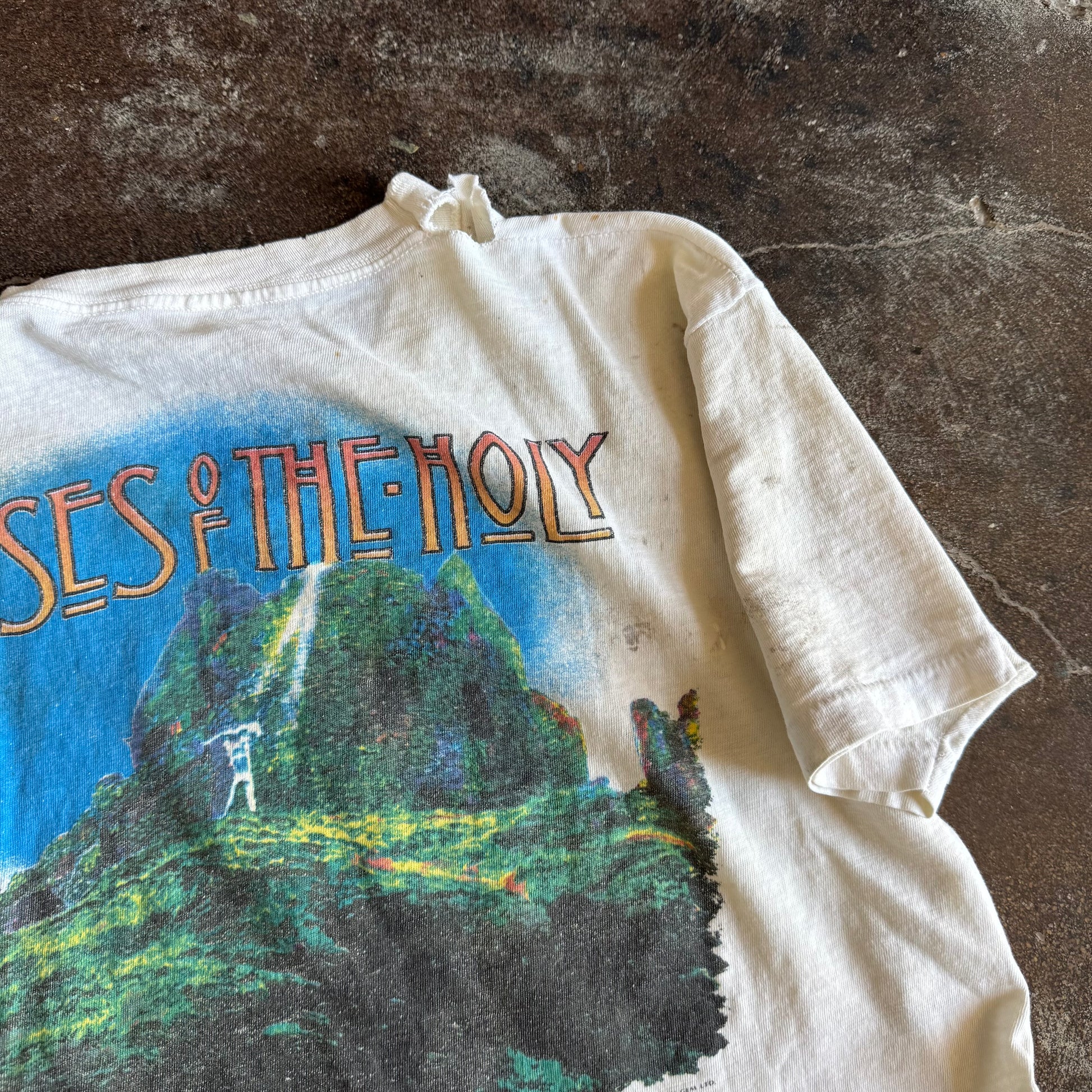 ‘84 Led Zeppelin Houses of the Holy Tee (M/L)