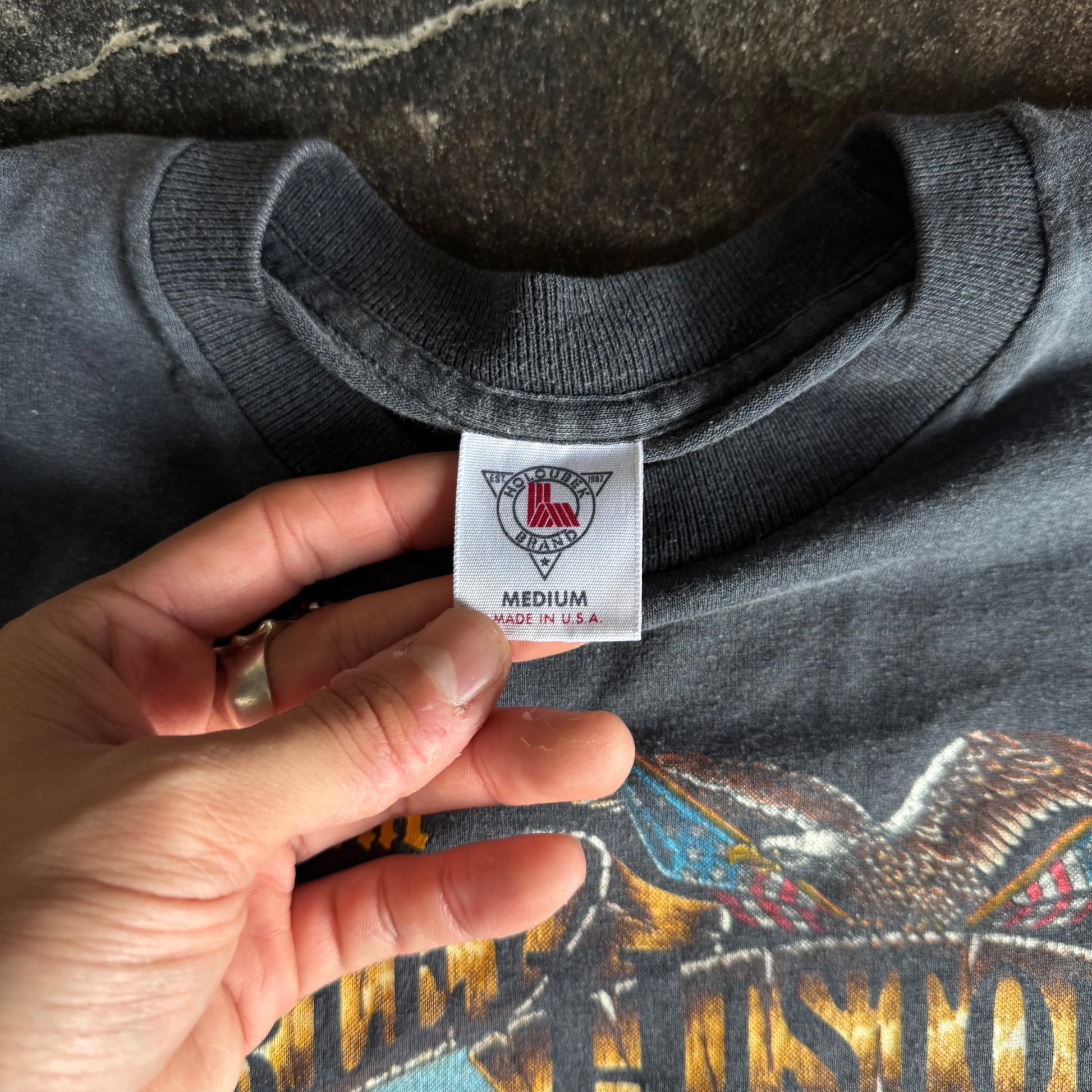 80’s Harley History “Born to Be Wild” Warwick Tee (M)