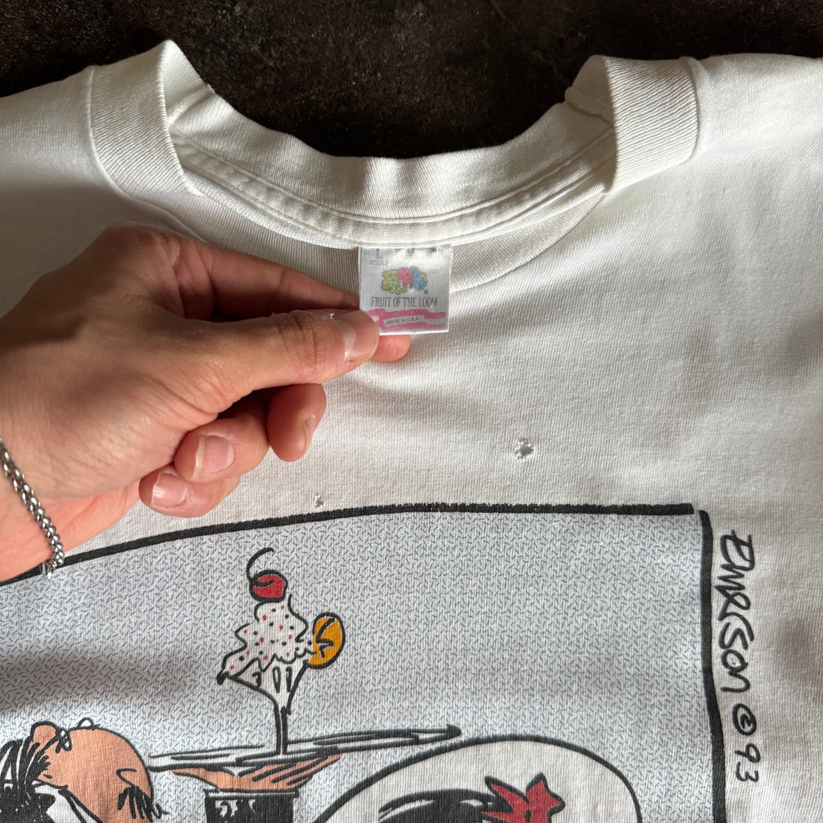 90’s “Stressed Desserts” Art Tee (L)