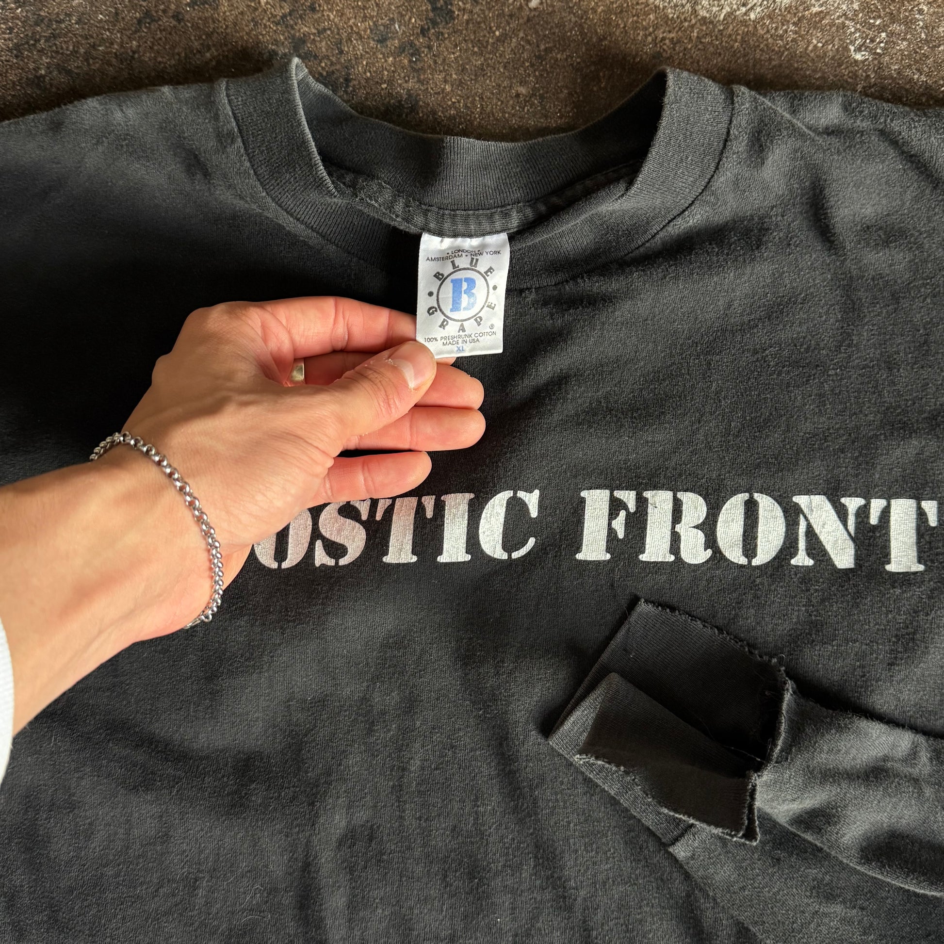 90’s Agnostic Front New York Hardcore Band Longsleeve (XL)