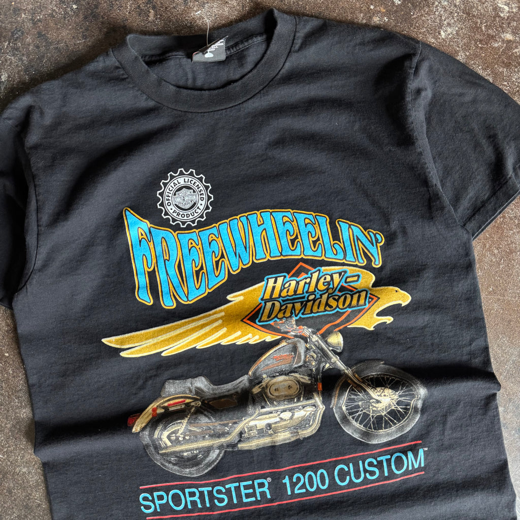 90’s Harley Free Wheelin’ Sportster Tee (L)