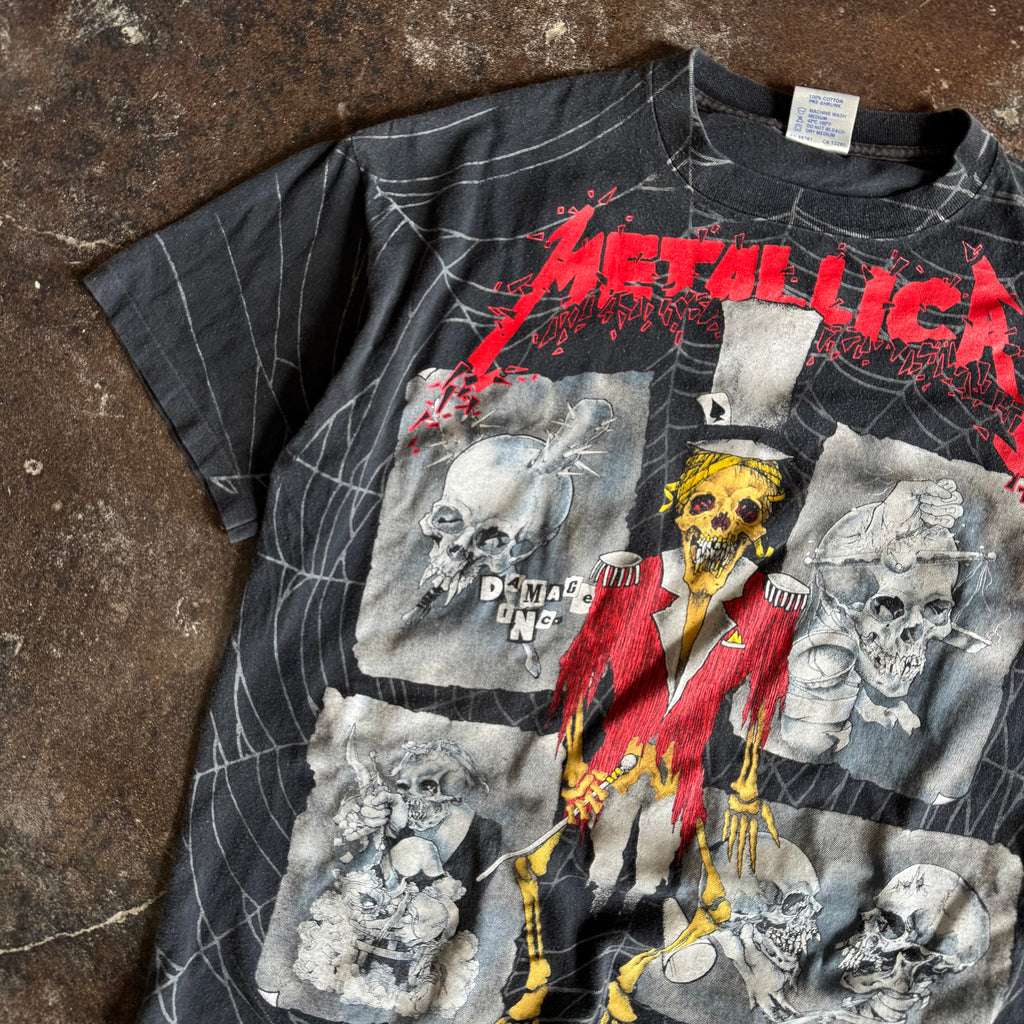 90’s Metallica Pushead AOP Web Tee (XL)