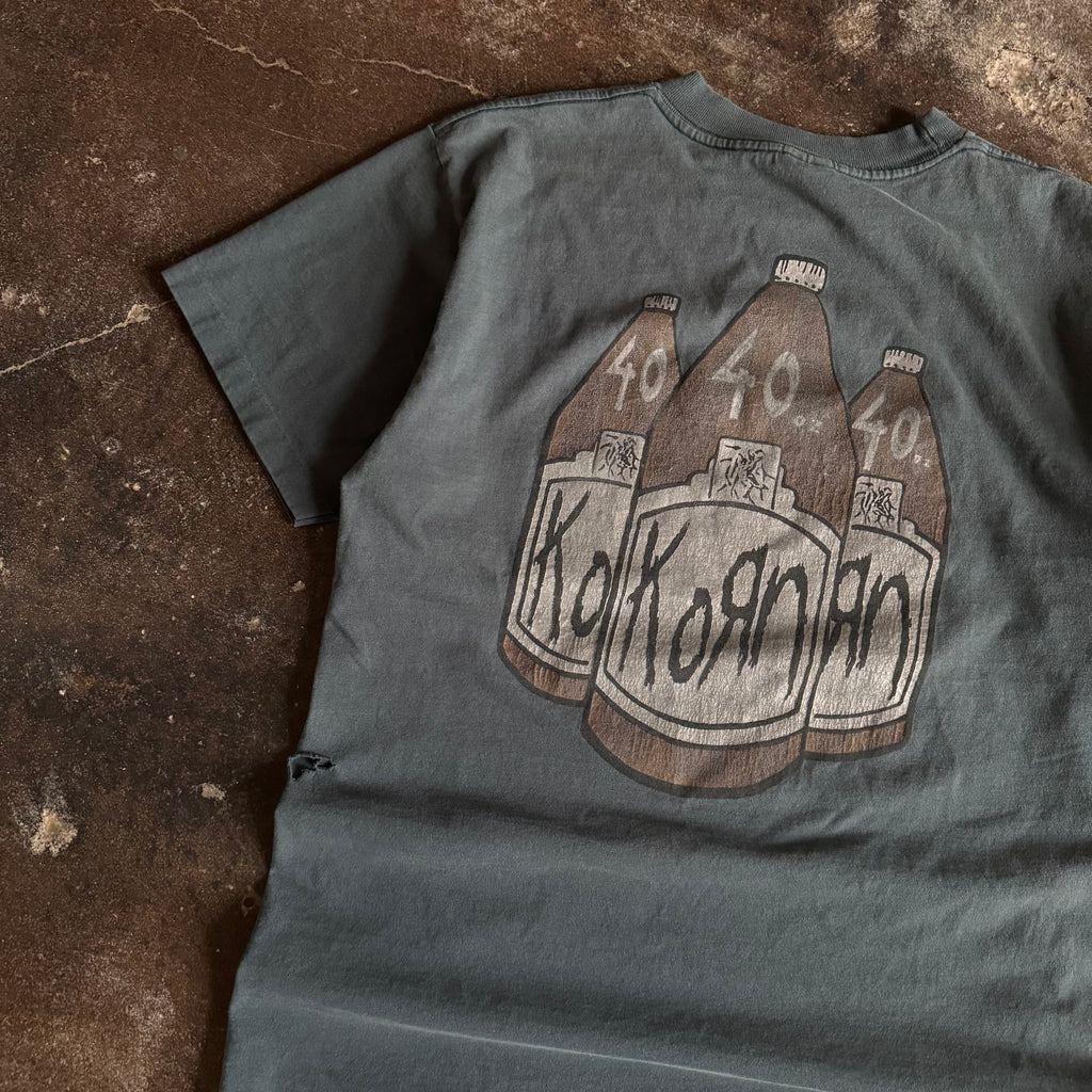 90’s Korn 40oz Bottle Band Tee (L)