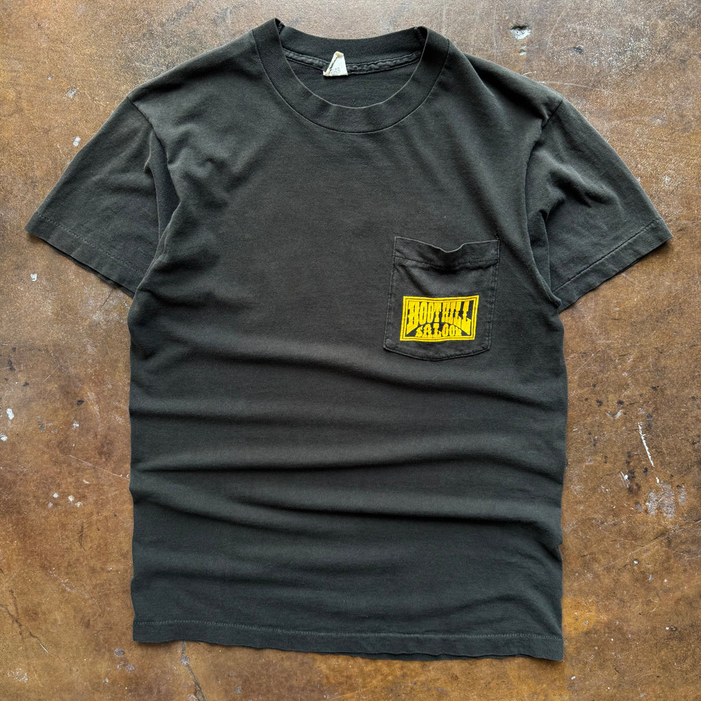 80’s Boothill Saloon Biker Bar Pocket Tee (L)