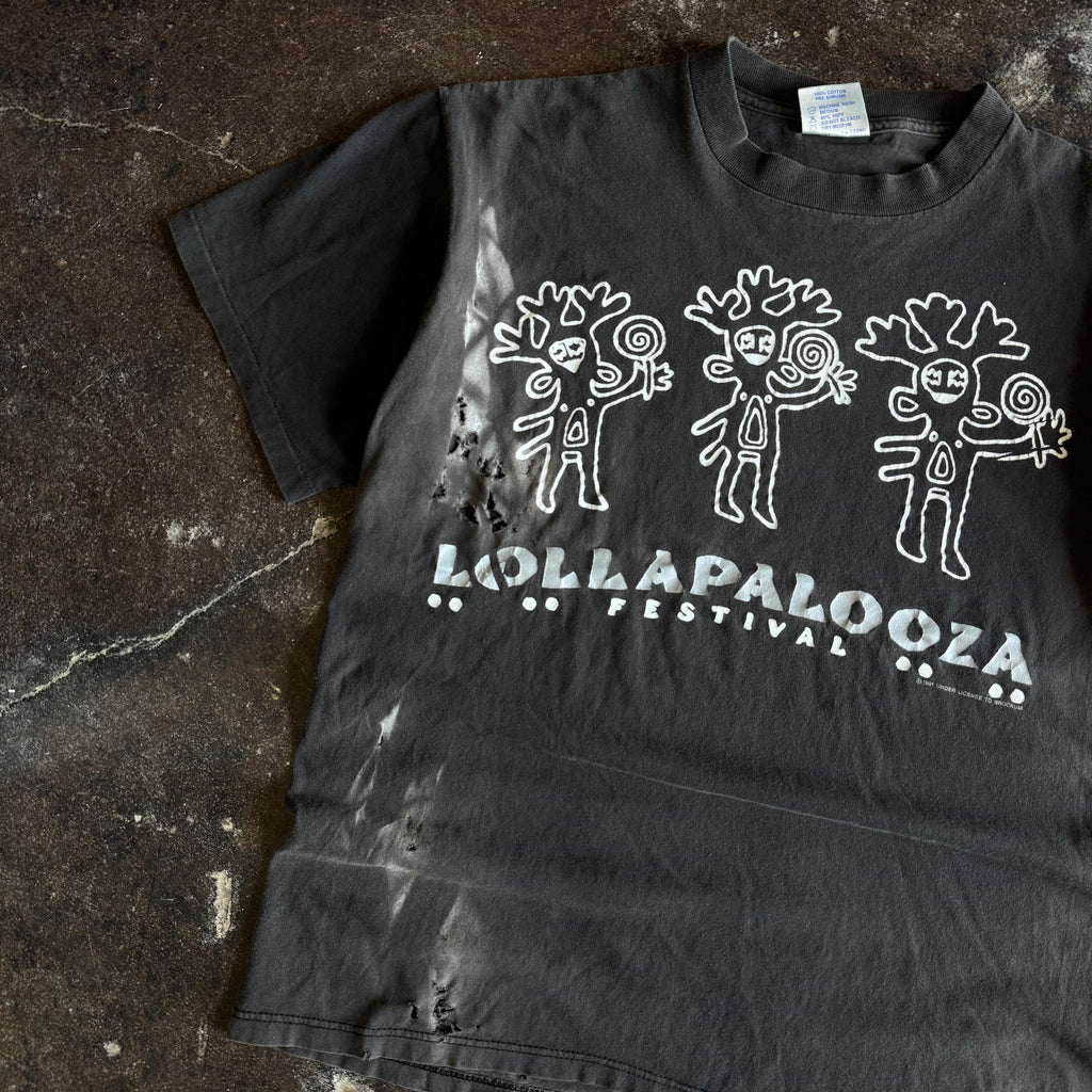 ‘91 Lollapalooza Band Festival Tee (L)