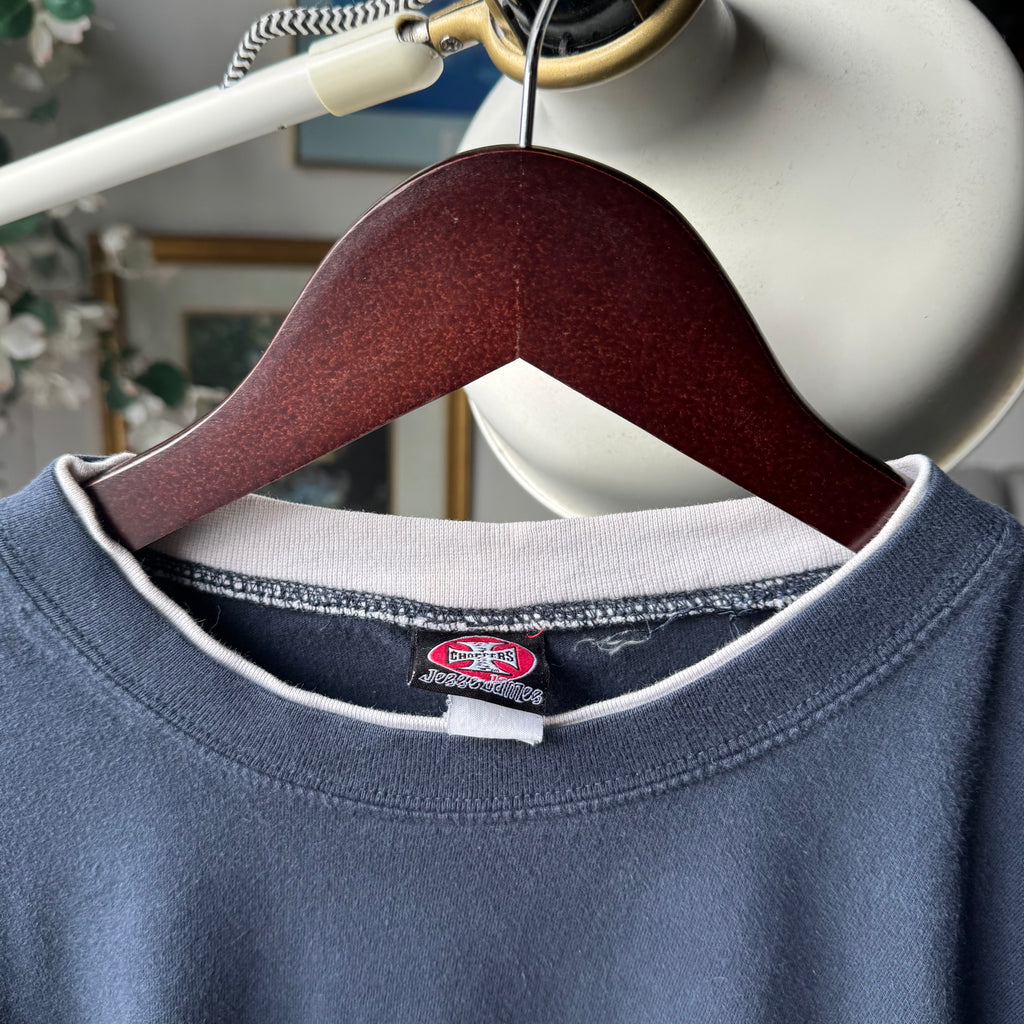 Y2K West Coast Choppers Layered Longsleeve Tee Size L