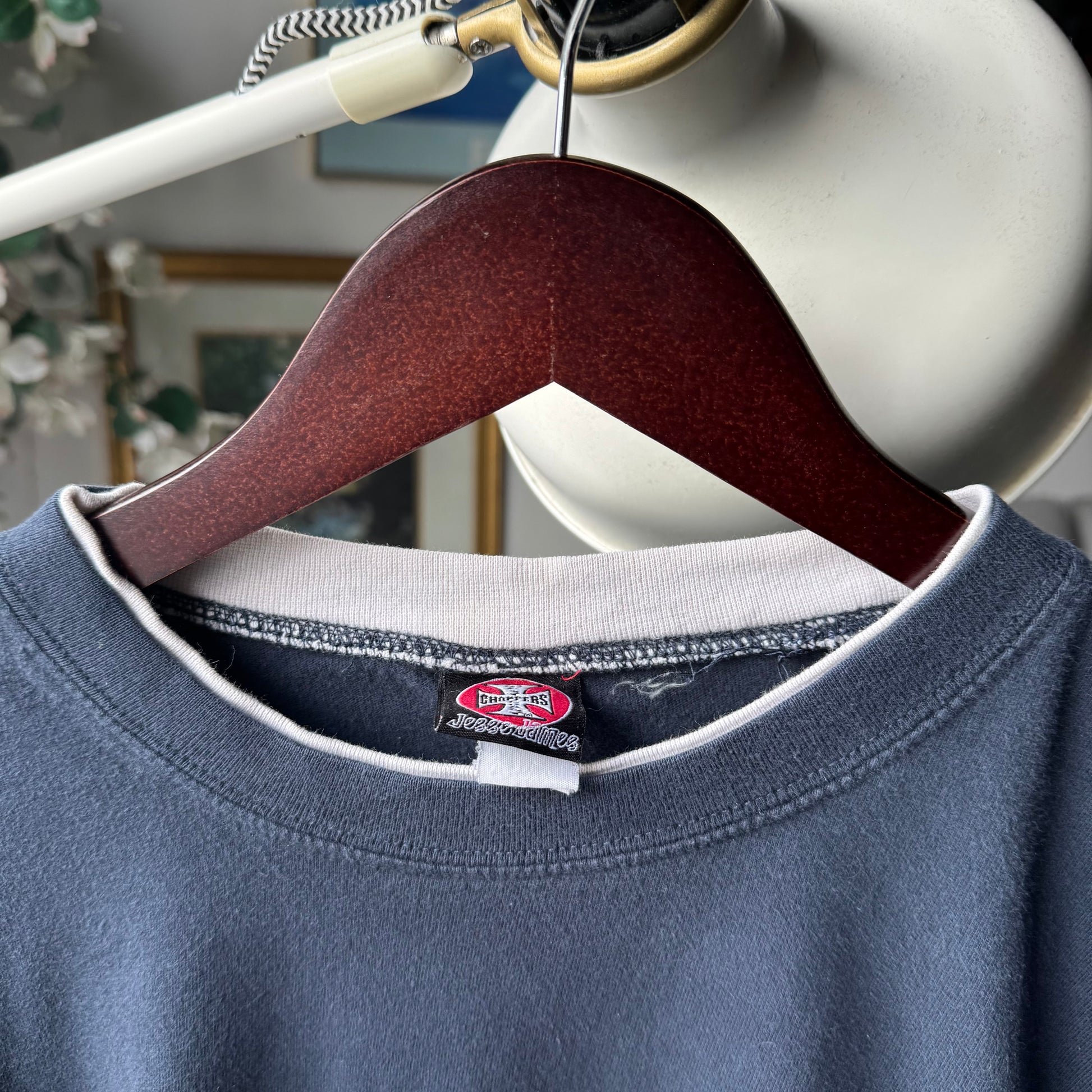 Y2K West Coast Choppers Layered Longsleeve Tee Size L