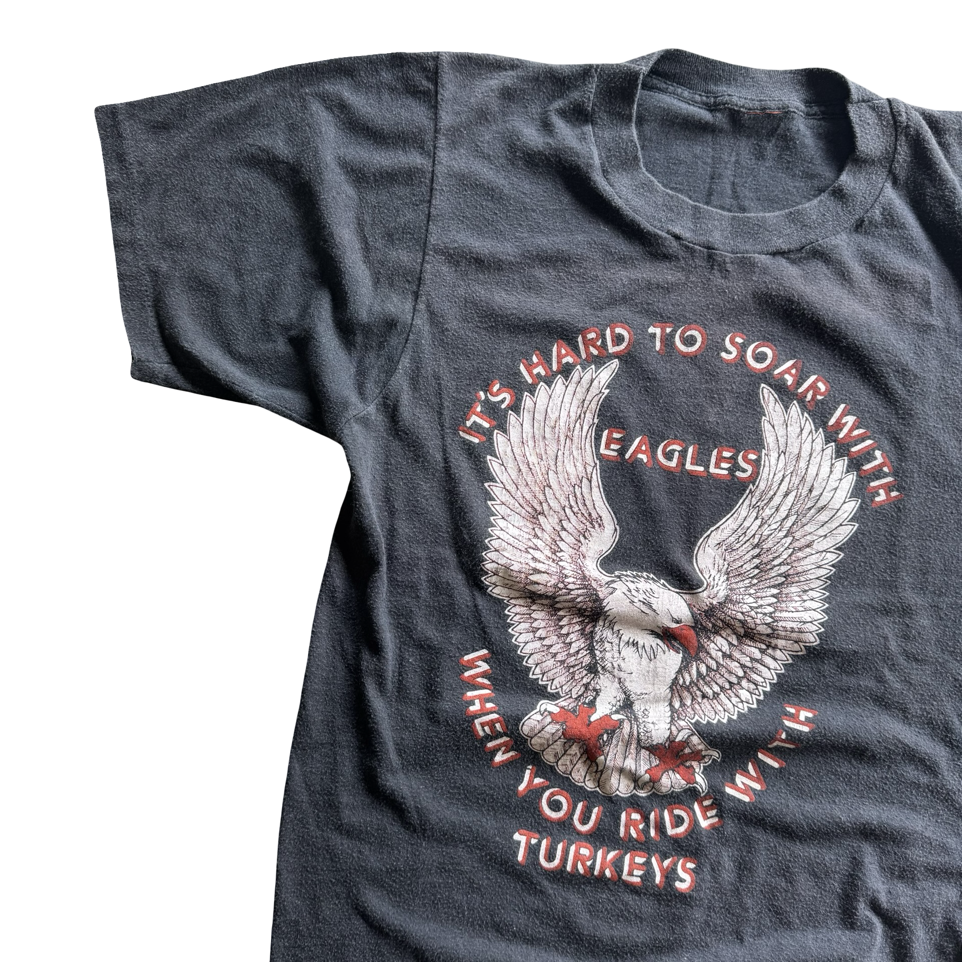 80’s Harley “When You Ride With Turkeys” Tee Size M