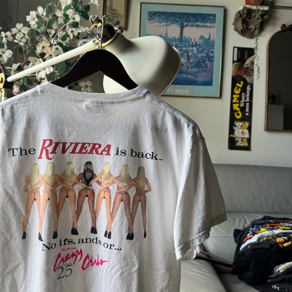 Y2K Riviera MILF Lineup “No ifs, ands or butts” Tee Size L