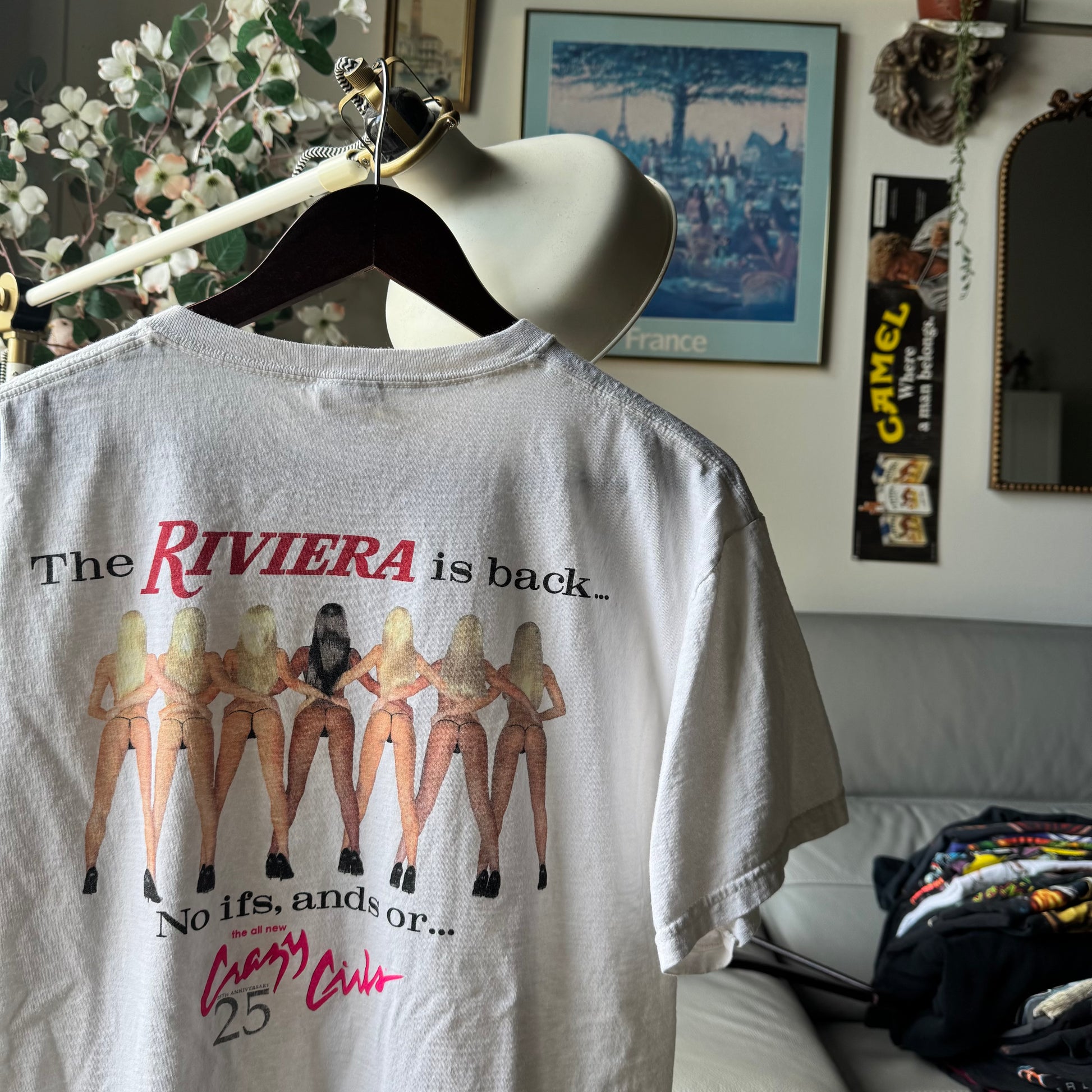 Y2K Riviera MILF Lineup “No ifs, ands or butts” Tee Size L