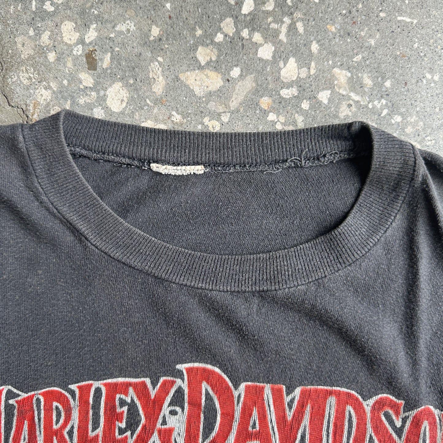 70s Harley Skull Ride Free Die Young Tee (Field-Tested)