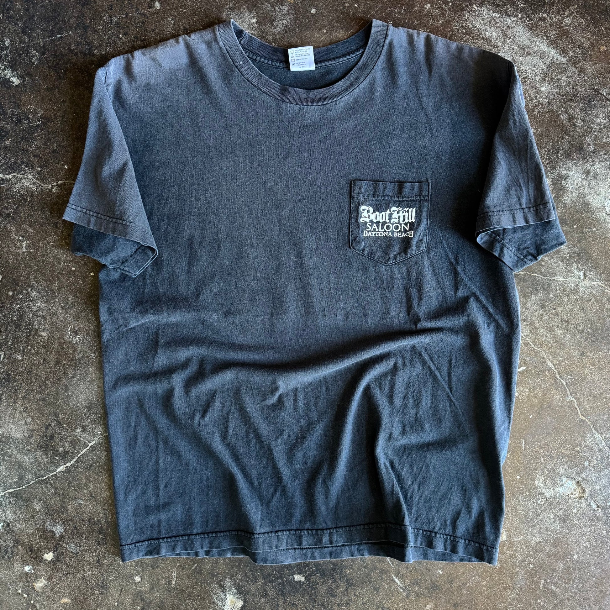 90’s Boothill Saloon Sun Faded Chrome Eagle Tee (XL)