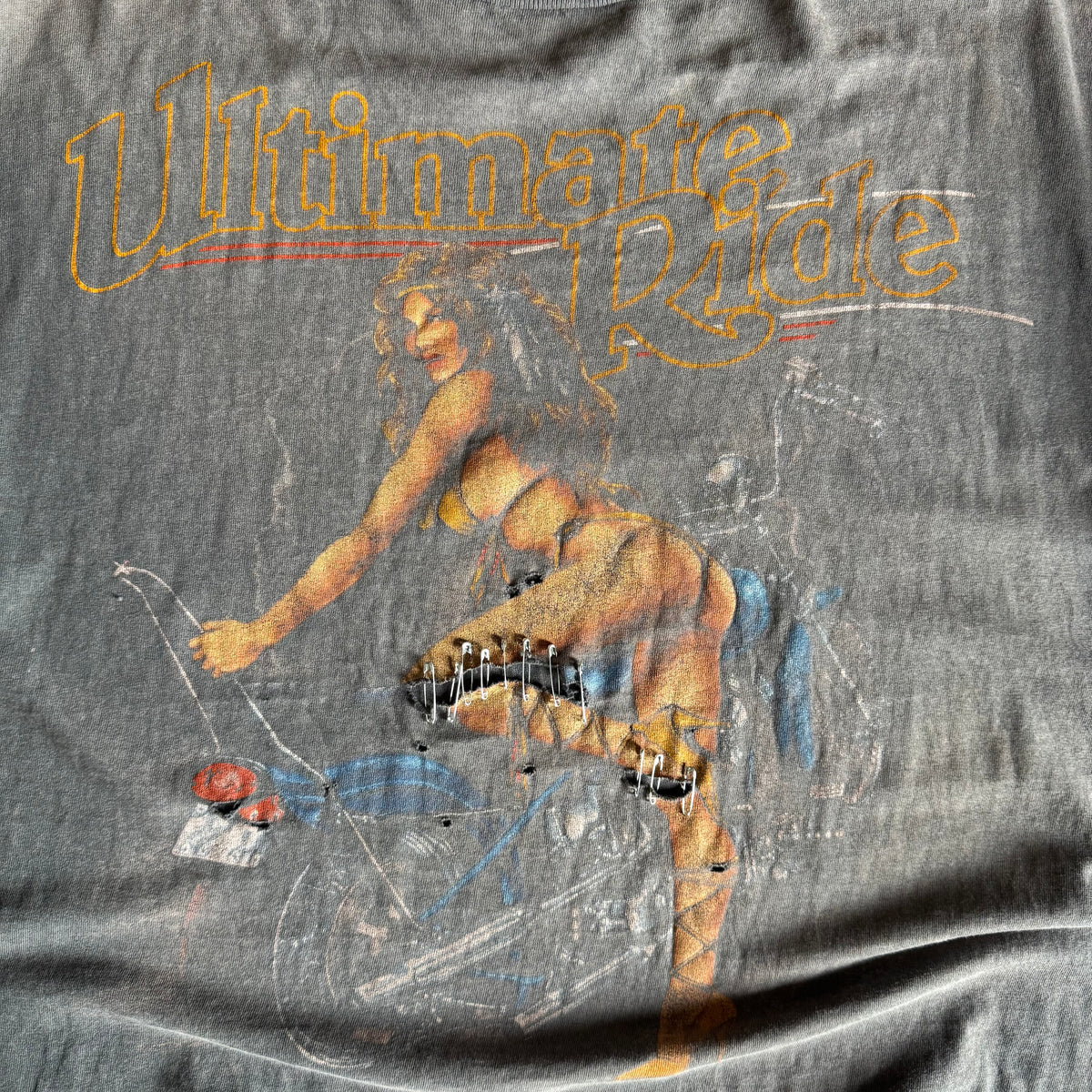 90’s Ultimate Ride Thrashed and Faded Tee (2XL)
