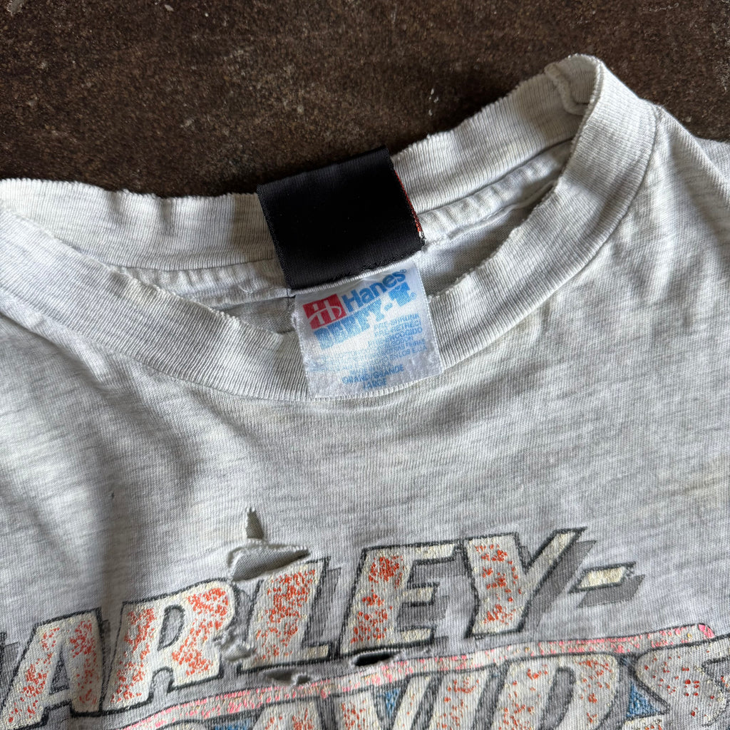80’s Harley Davidson Distressed Glendale Racing Tee (XL)