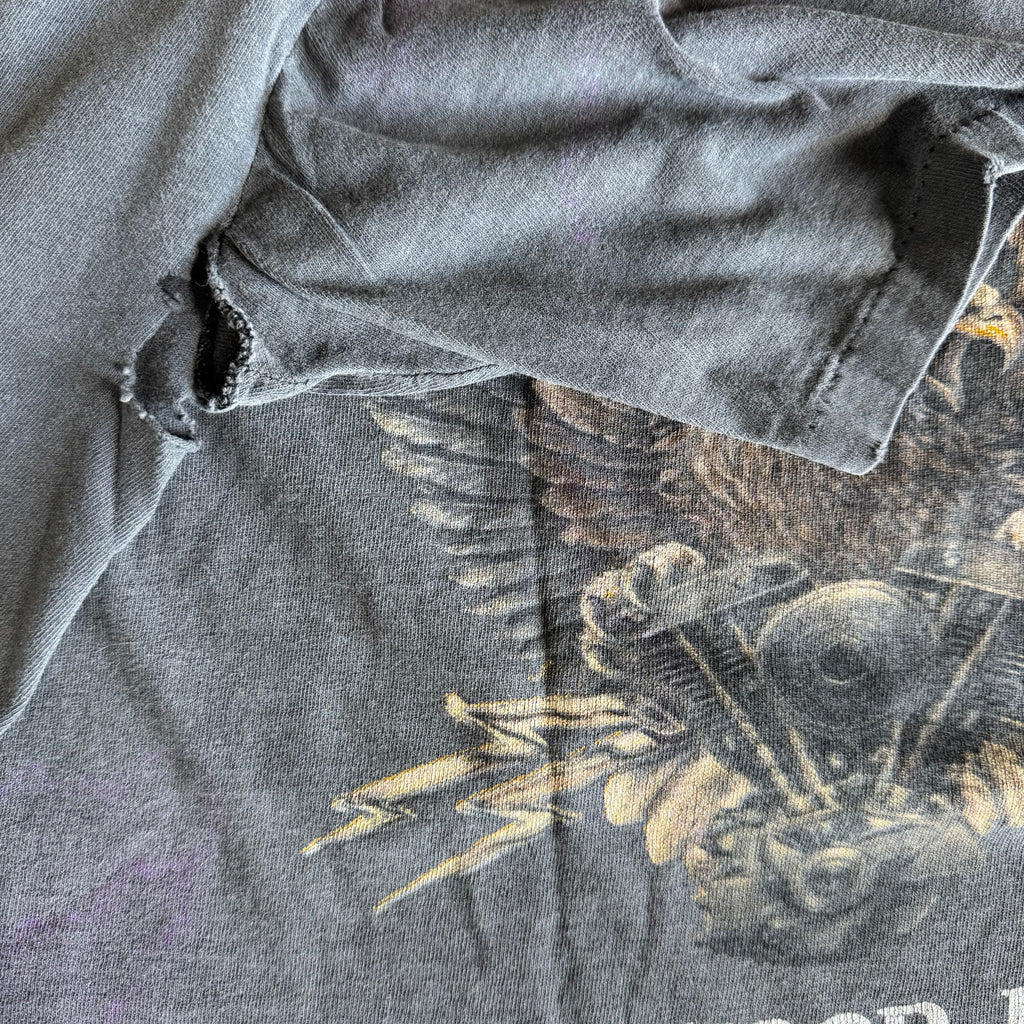 90’s V Twin Sun Faded Lightning AOP Tee (XL)