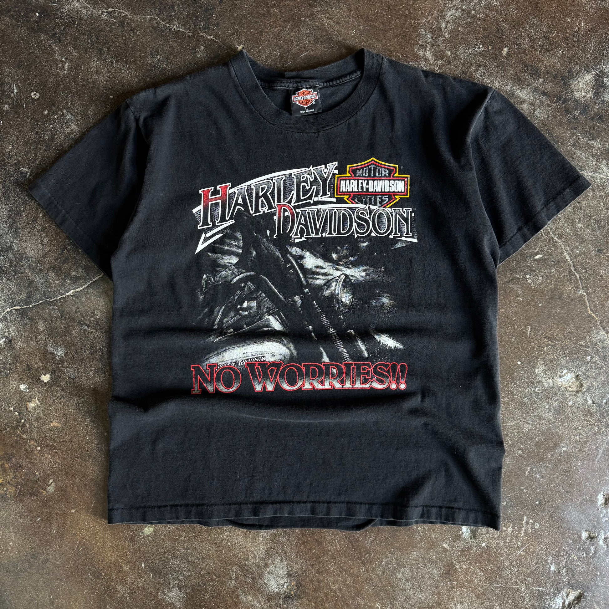 90’s Harley “No Worries” Jackson Mississippi Tee (L)