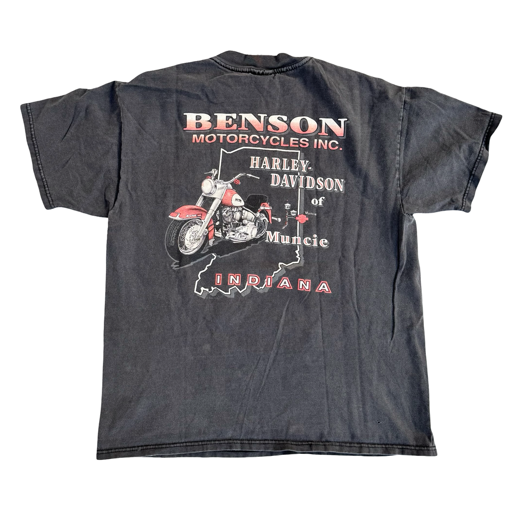 90’s Harley American Flag Eagle Tee Size L