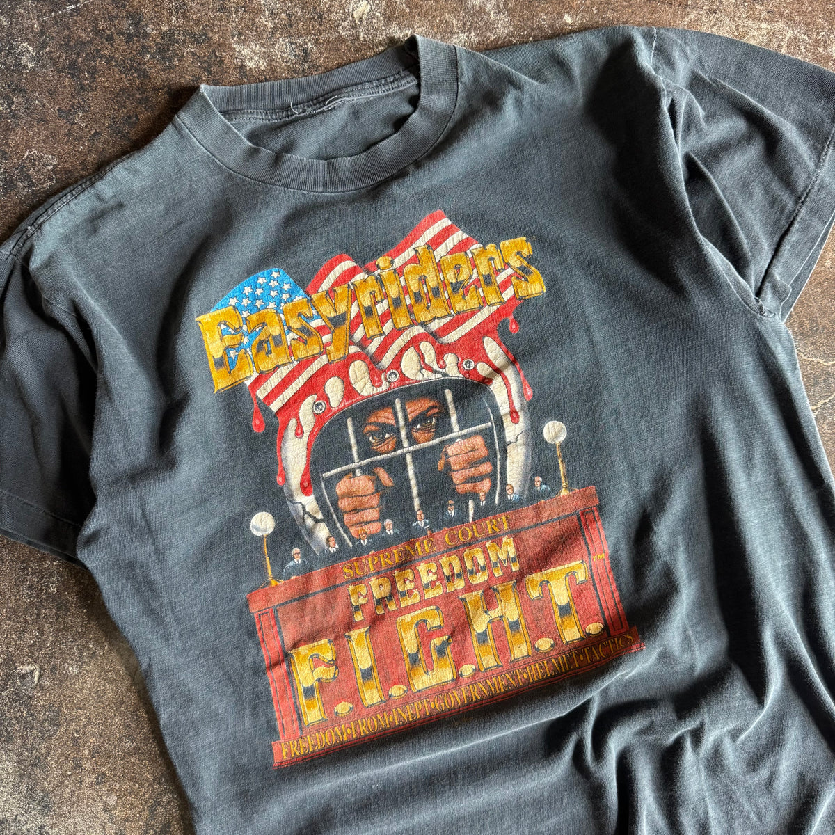 90’s Easy Riders Freedom Fight Tee (L)