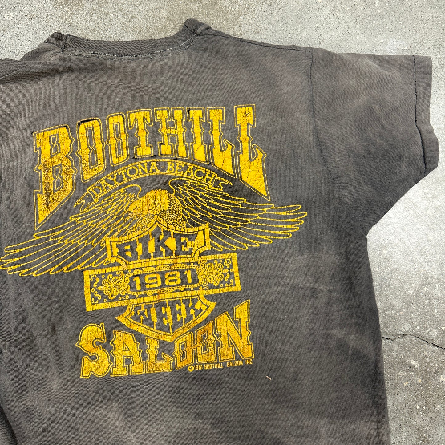 Boot Hill Saloon Sun Faded ‘81 Tee