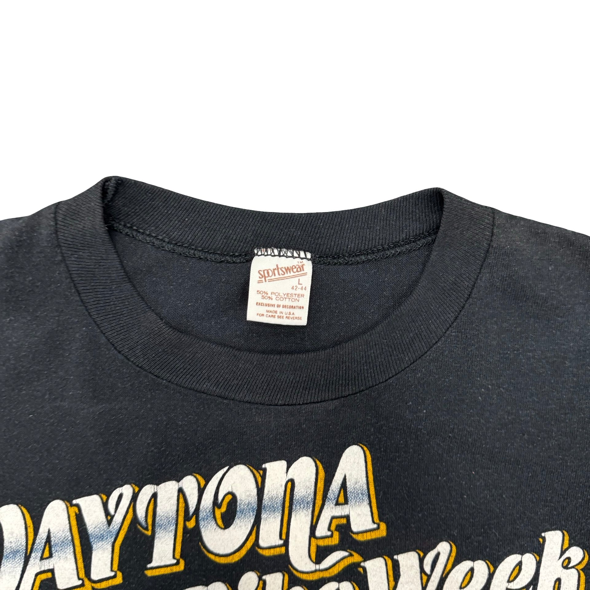 80’s Daytona Bike Week Millers USA Eagle Tee Size L