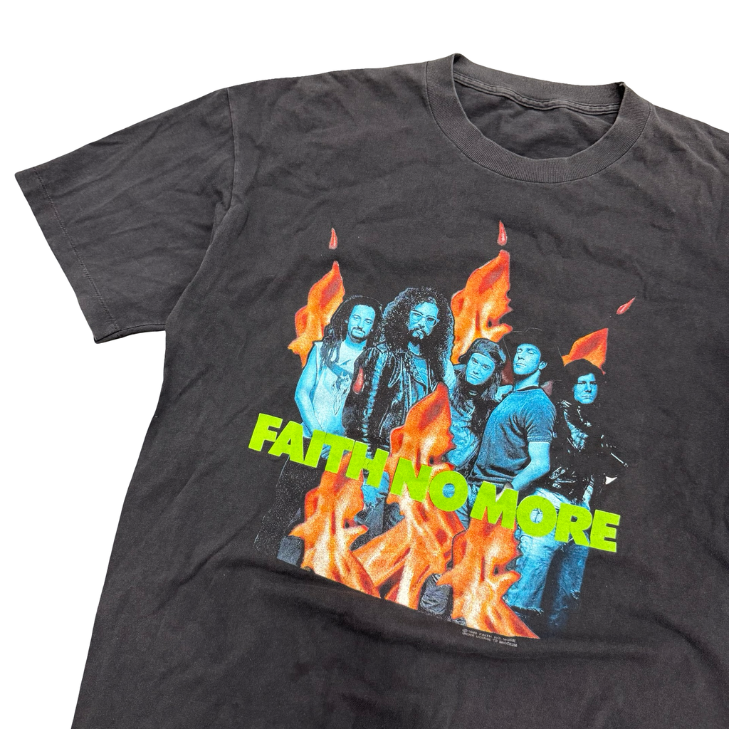 80’s Faith No More Flame Band Tour Tee Size XL