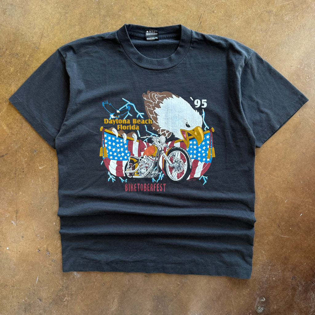 90’s Daytona Beach Biketoberfest Eagle Tee (L)