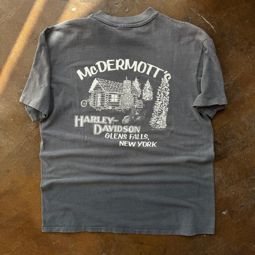80’s Harley “Not Used Up” Sun Faded Tee (XL)