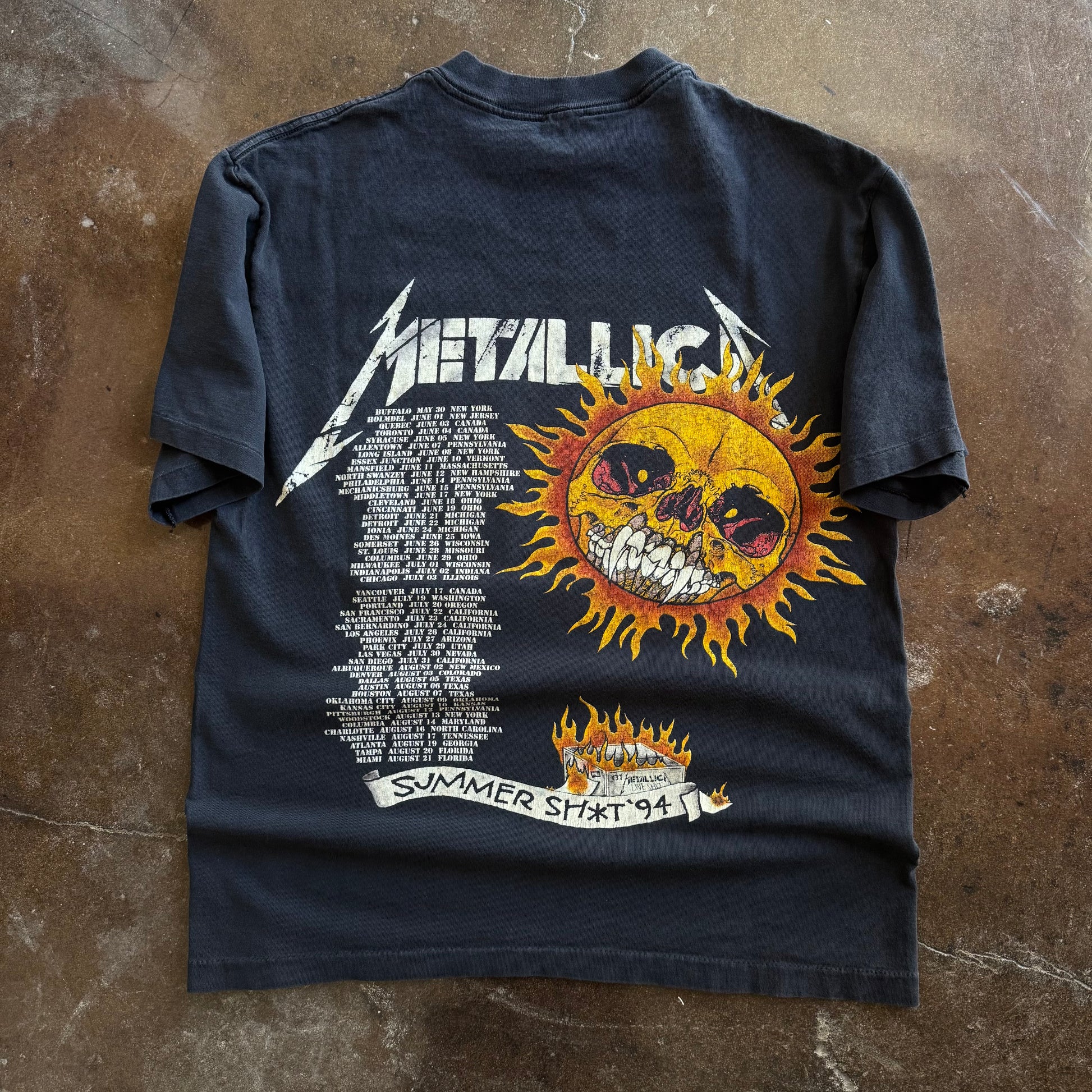 90’s Metallica Pushead Summer Sh*t Tour Tee (L)
