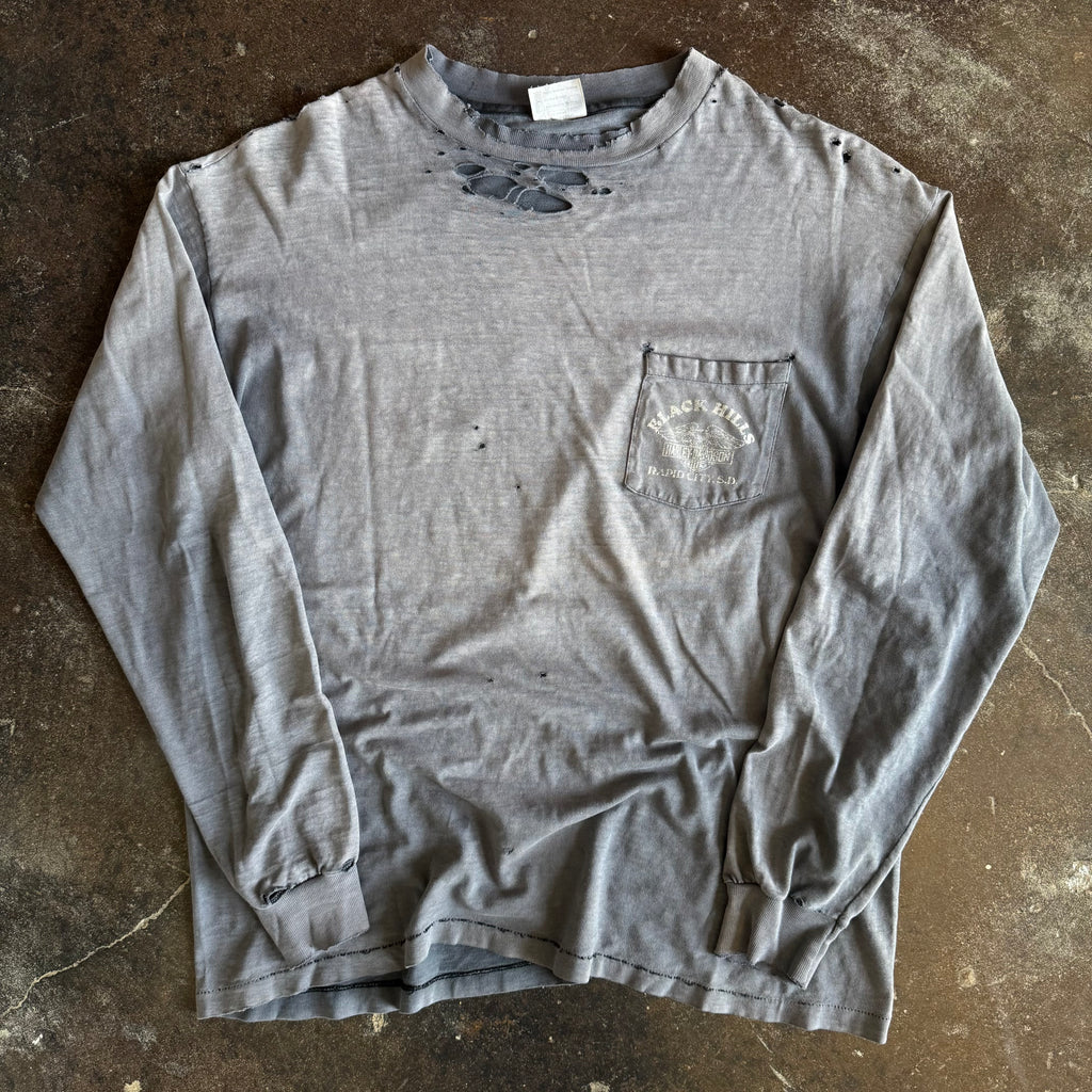 80’s Harley Real Steel Faded & Thrashed Longsleeve (XL)