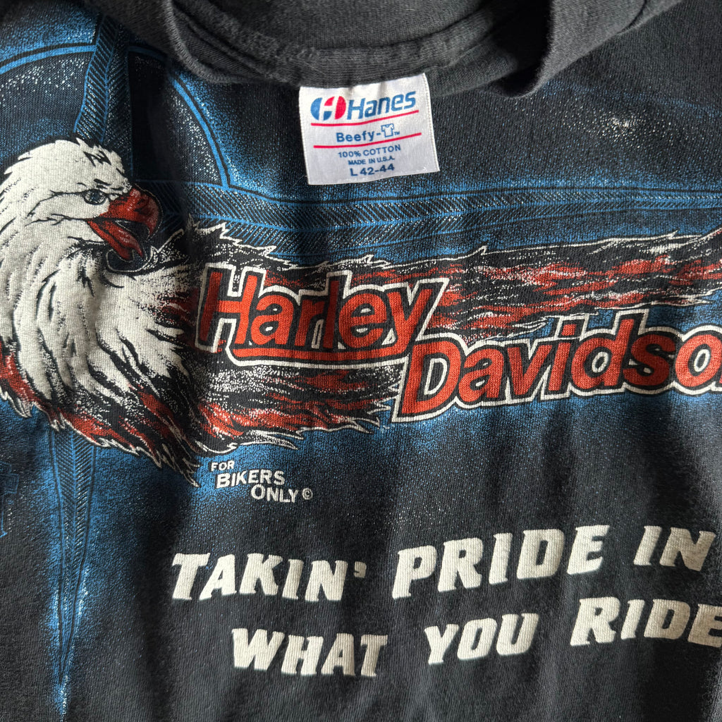 80’s Harley “Takin’ Pride In What You Ride” Tee (L)