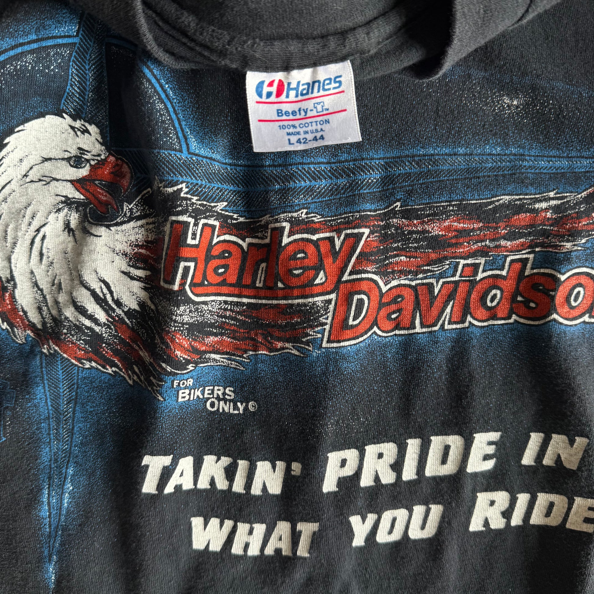 80’s Harley “Takin’ Pride In What You Ride” Tee (L)