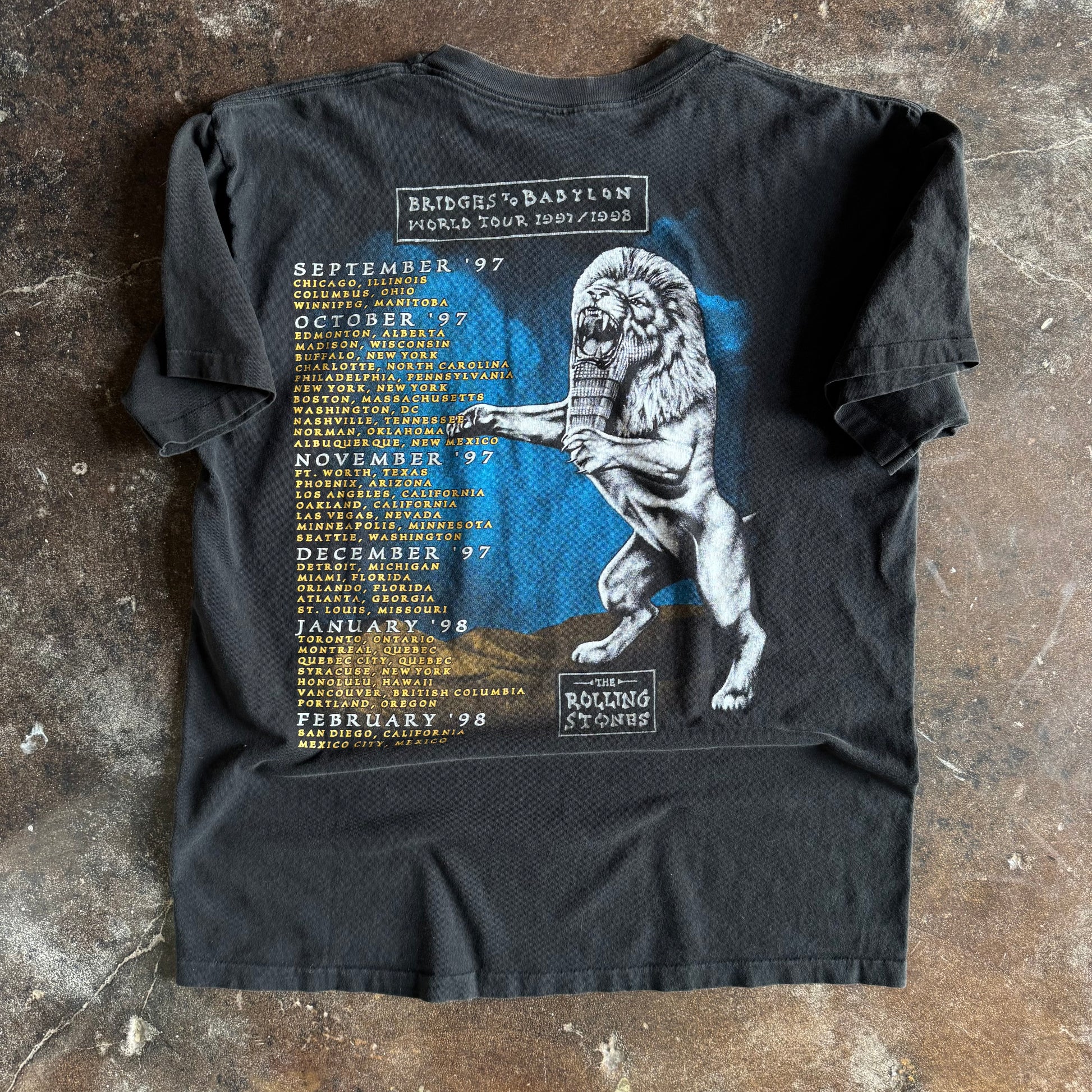 90’s Rolling Stones Bridges To Babylon Band Tee (XL)