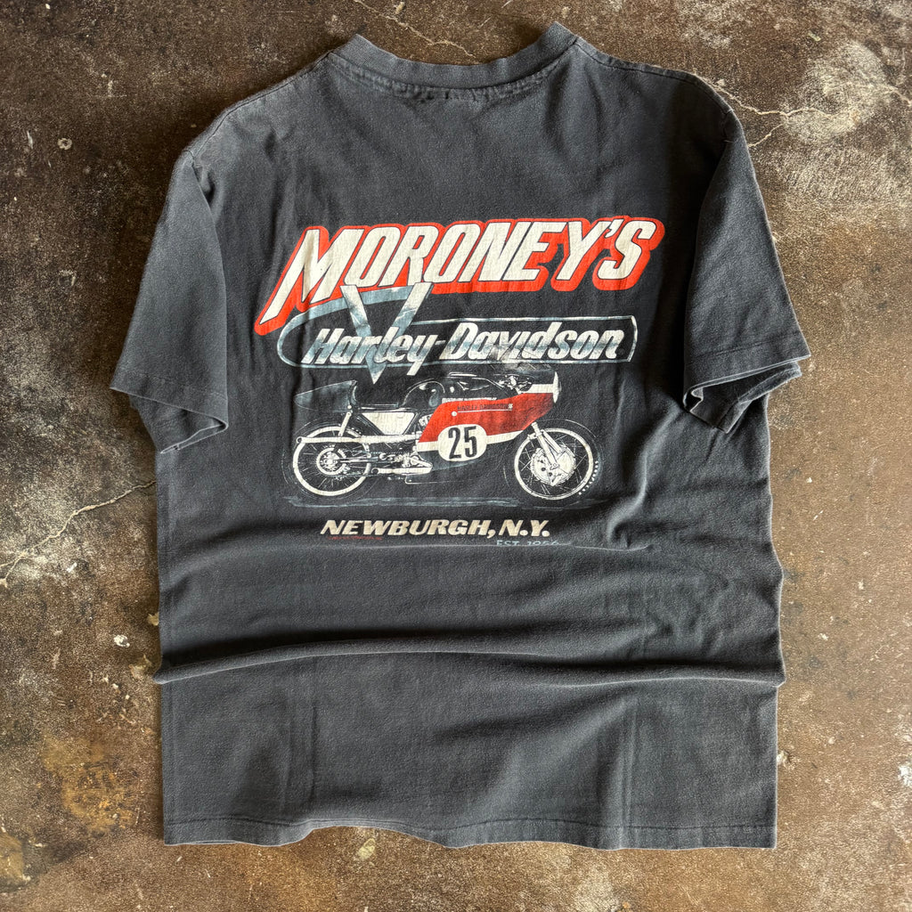 80’s Harley “Real Steel” NY Tee (L)