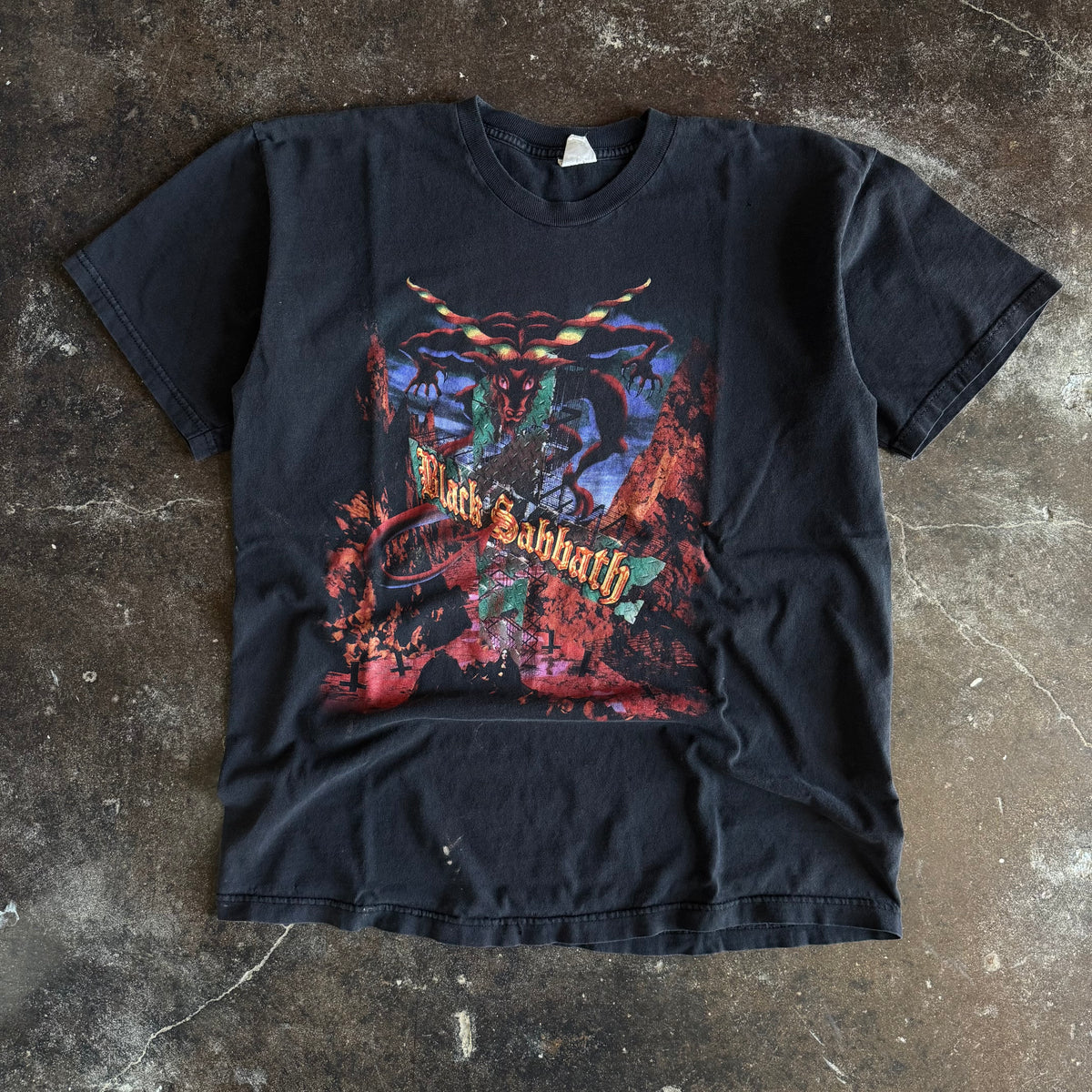 90’s Black Sabbath Demon Graveyard Tee (XL)