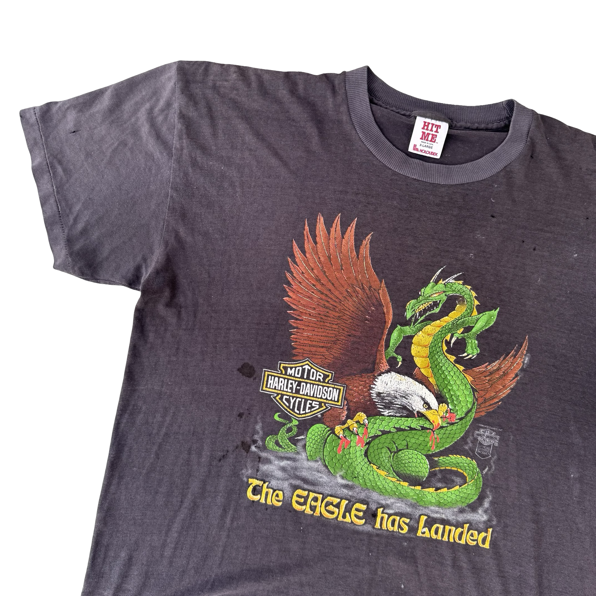 80’s Harley “Eagle has landed” Cycle Shop Tee Size XL