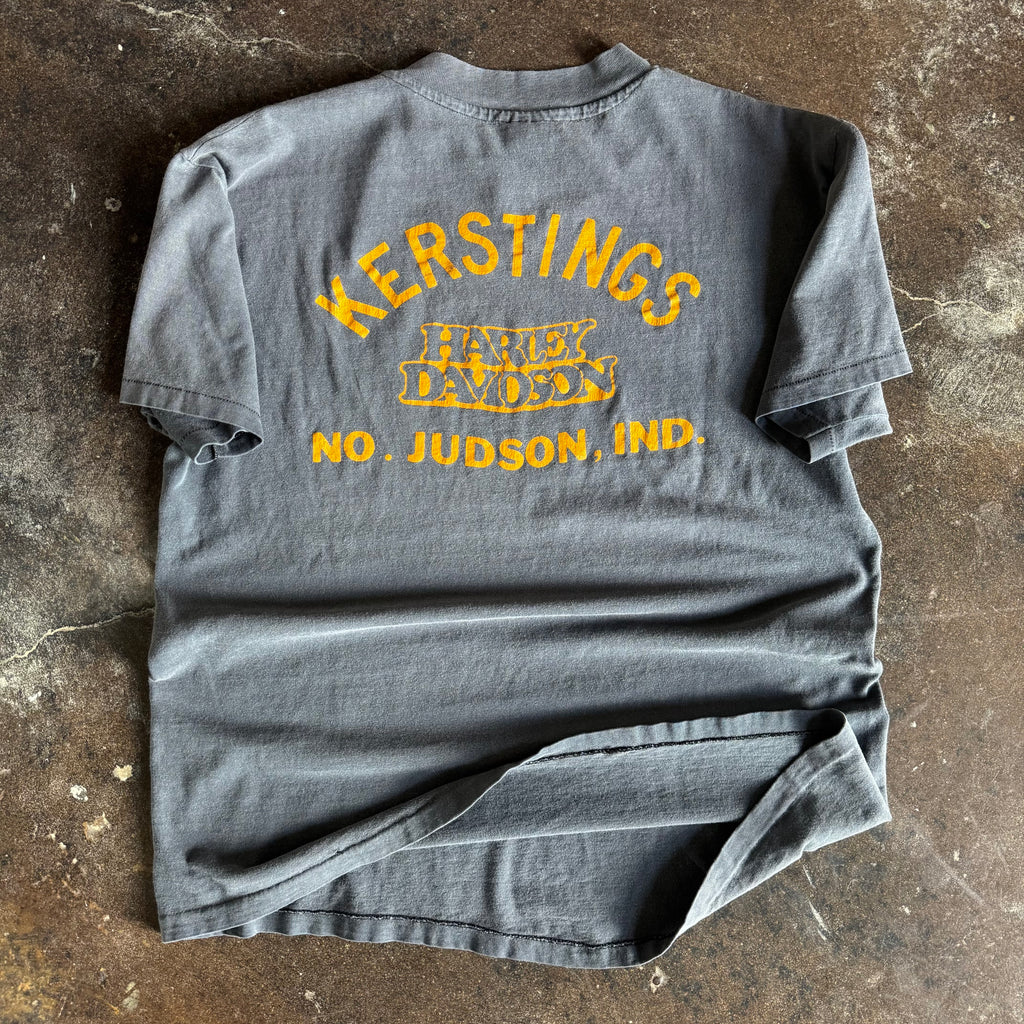 80’s Harley “Two Types of Bikers” Sun Faded Tee (L)