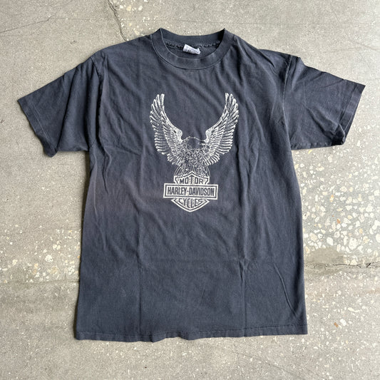 80s Harley Eagle Emblem Jacks Tee (Minimal-Wear)