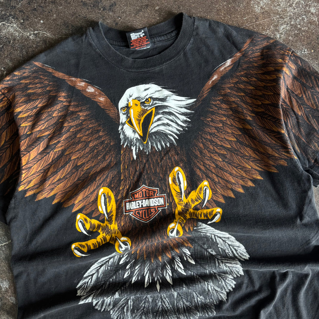 90’s Harley Davidson Eagle AOP Florida Tee (XL)