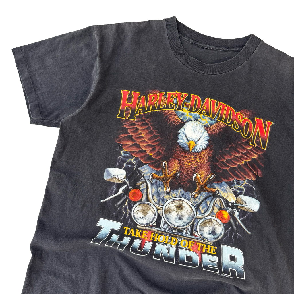 90’s Harley Thunder H&M Ohio Dealer Tee Size L
