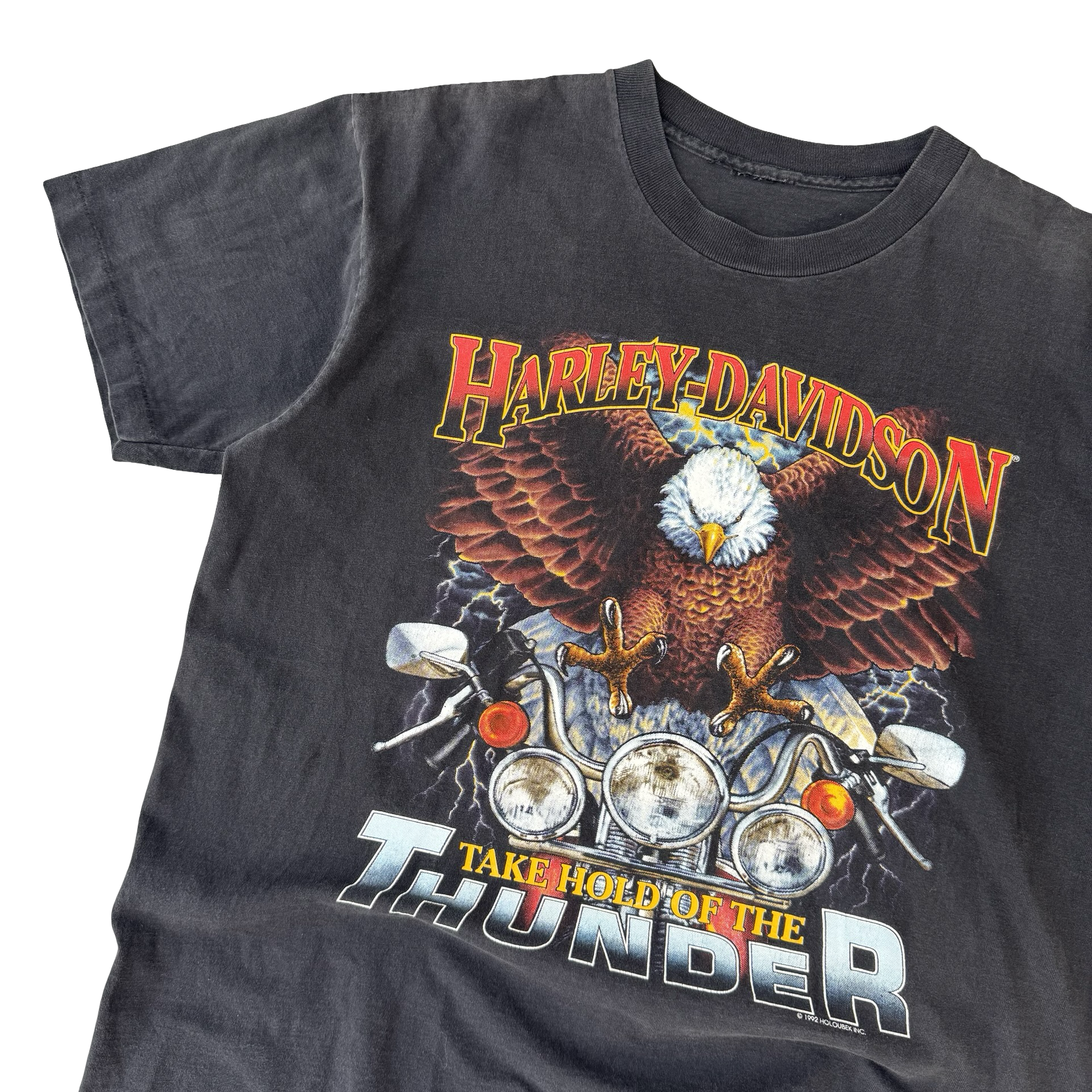 90’s Harley Thunder H&M Ohio Dealer Tee Size L