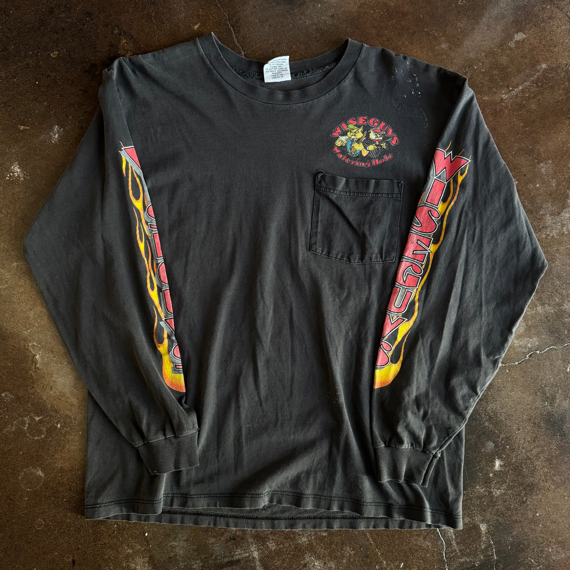 Y2K Biketoberfest MILF Flame Longsleeve (L)