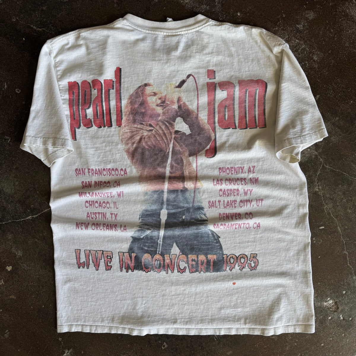 90’s Pearl Jam Parking Lot Band Tee (XL)