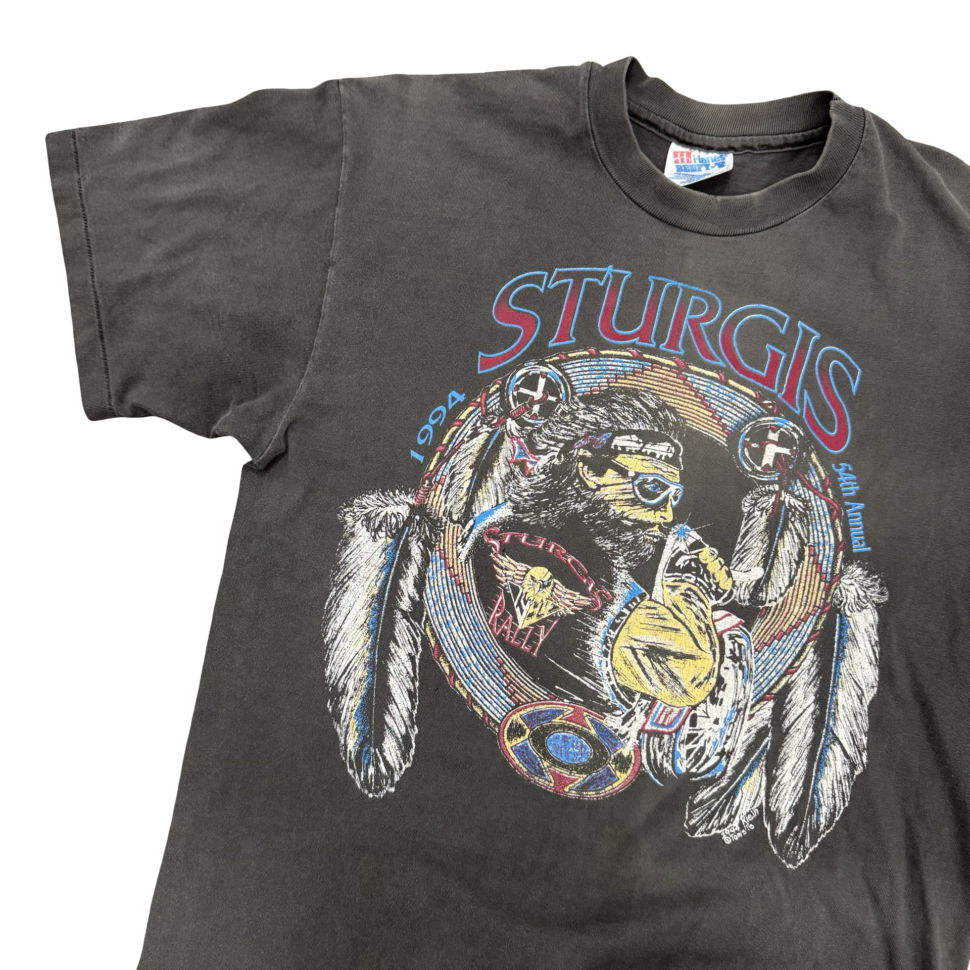 90’s Black Hills Sturgis Rally Metal Tee Size L