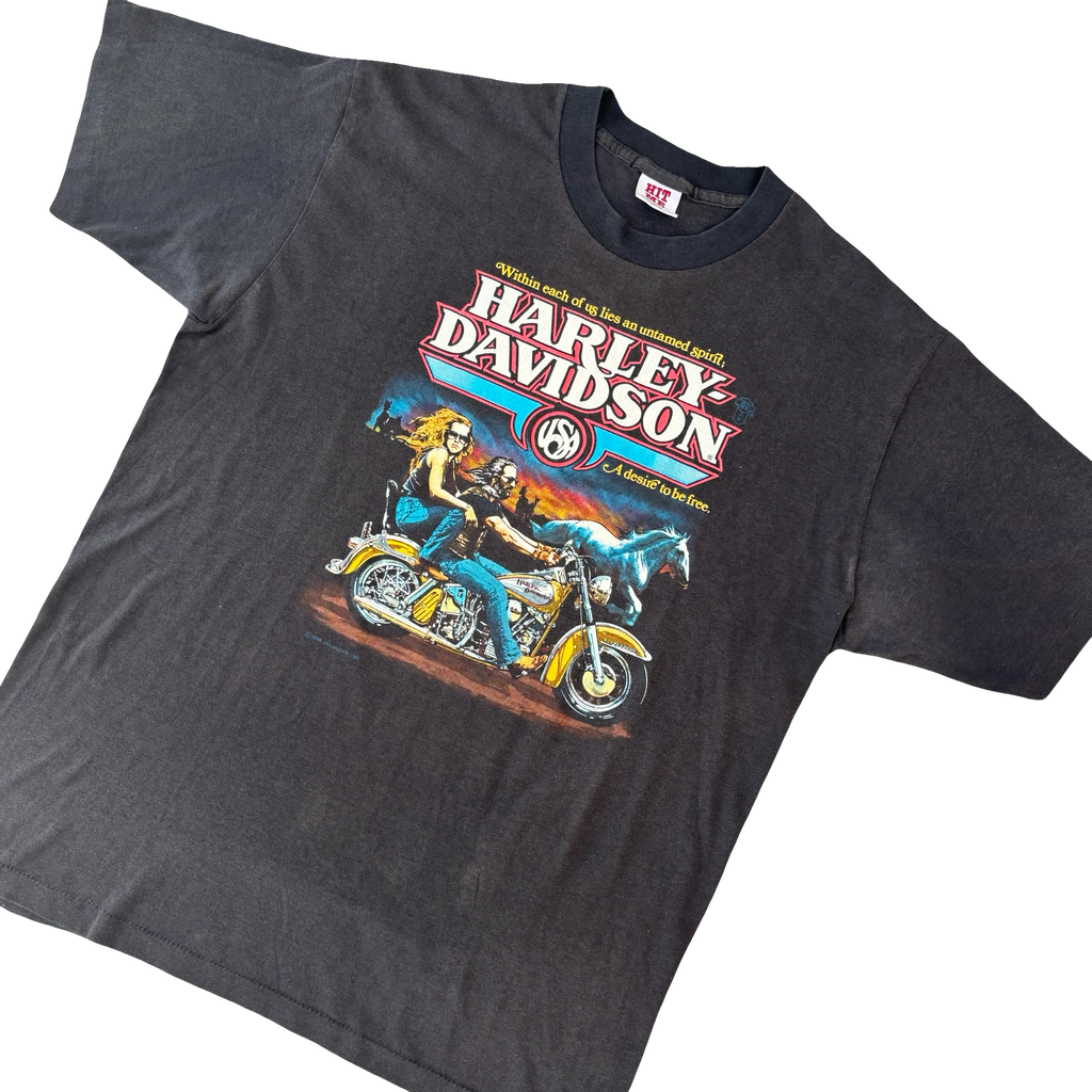 80’s Harley “Unbelievable” Flag Tee Size XL