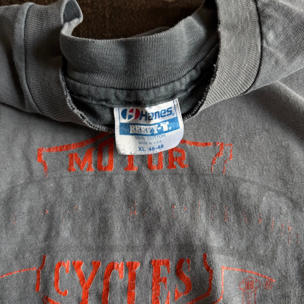 80’s Harley Banner Logo Hawaii Sun Faded Longsleeve (XL)