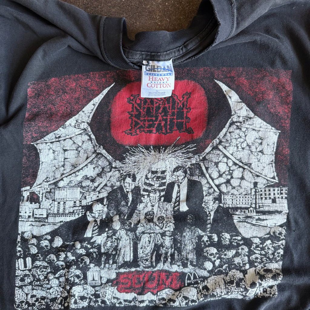 Y2K Napalm Death “Scum” Band Tee (L)