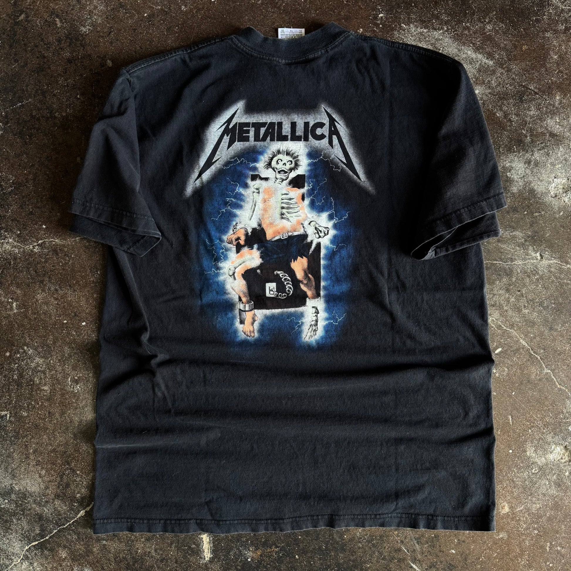 ‘94 Metallica Ride The Lightning Band Tee (XL)
