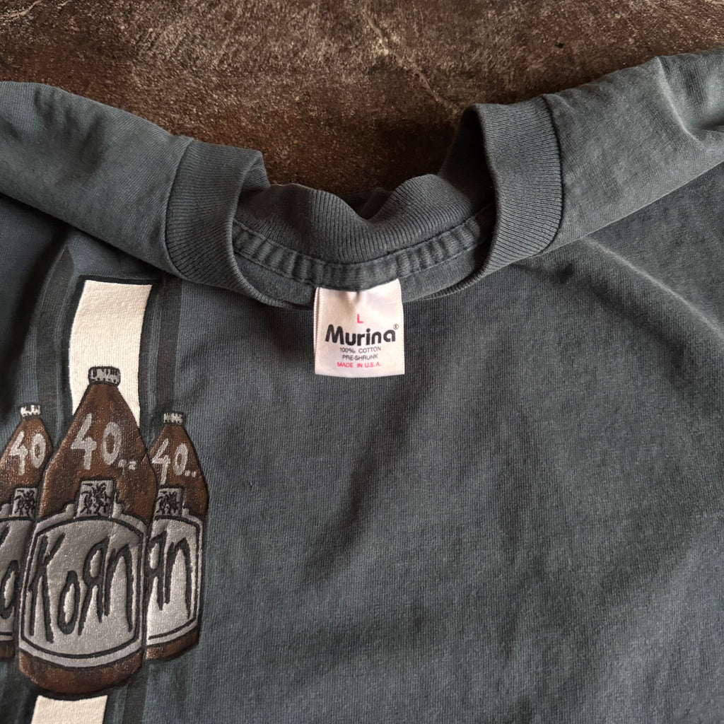 90’s Korn 40oz Bottle Band Tee (L)