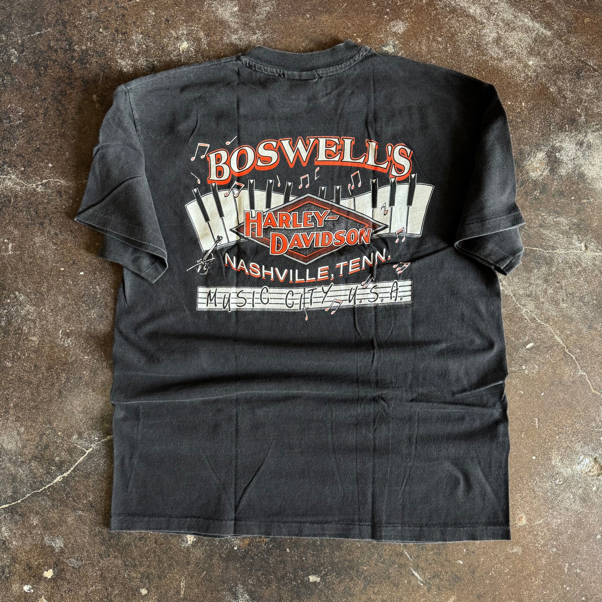 90’s Harley “Fear Not” Racing Tee (L)