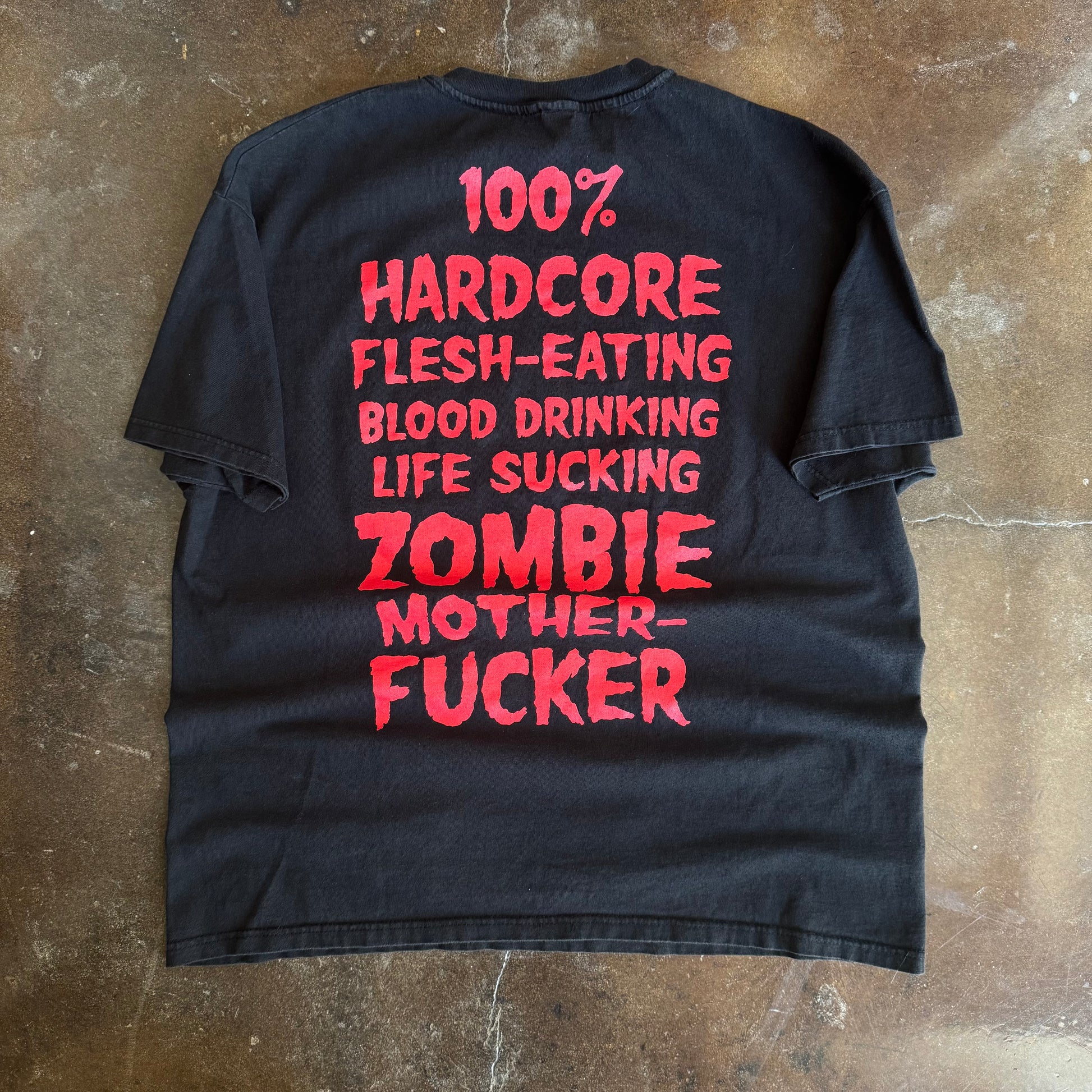 90’s Rob Zombie 100% Hardcore Big Face Tee (XL)